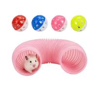 Hamster Tunnel - Foldable Cage Toy, Expandable Play Tube