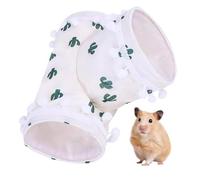 Hamster Tunnel Maze - Bunny Cave Tube Toy, collpsible Pet Play Tunnels | Foldable Ideal Suitable for Exploration Exercise Climbing Resting Mice Hedgehog Indoor Cage Habitat Entertainment Accessories