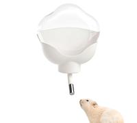 Hamster Water Bottle | Animal Drinking Leak-Proof Nozzle | Adjustable Wooden Animals Dispenser for Cage Care Home Feeding Hydration Small-Pet Daily Routine Indoor Travel