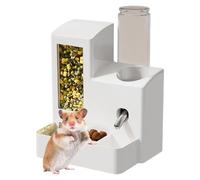 Hamster Water Bottle Anti-Tip Dispenser | Hamster Water Dispenser For Bunny, Hedgehog, Guinea Pig and Squirrel, Stable Design For Indoor Outdoor Cages, Bedroom Living Room Use