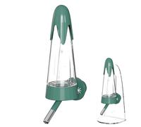 Hamster Water Bottle, Cage Dispenser Feeder, 7.64x3.15in Leakproof No Drip Design, Easy Install Construction, Small Animals for Travel, Drinking, Feeding, Home, Gliders, Outdoor