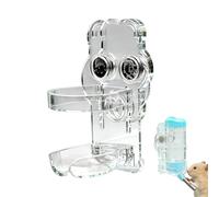 Hamster Water Bottle Holder - Hamsters Water Bottle Holders | Magnetic Leak-Proof Pet Dish Stand | Waterer Holder For Hamster | For Ferrets Squirrels Chinchillas Mice Bunny Macaws Sparrow Parakeet