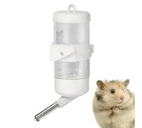 Hamster Water Bottle - No Drip Cage Dispenser, Small Animal Bottle Ball Drinker | No Drip Water Dispenser for Cage, Bunny, Gerbil, Hedgehog, Ferret, Pet Habitat Accessories