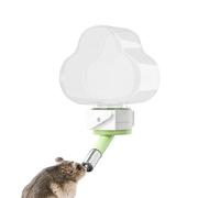Hamster Water Bottle No Drip, Leak-Proof Water Feeder Small Animals 2.83x1.65x4.72 Inches, Dispenser for Bunnies, Guinea Pigs, Squirrels, Chinchillas & Birds, Pet Supplies Home & Crates