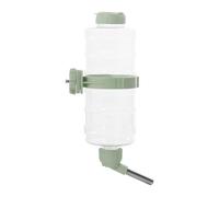 Hamster Water Bottle, No-Drip Pet Dispenser, 11.81x4.57x4.57 Inches Automatic Feeder System, Leak-Proof Cage Mount, Transparent 1 Piece, for Chinchilla, Hedgehog, Mice, Cat Dog Use