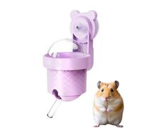 Hamster Water Bottle, No Drip Small Pet, 2,48 x 3,07 in Cage Dispensing Bottles, Cage Drinker Guinea Pigs, Clean Drinking Solution for Chinchillas, Bunnies, Hedgehogs, Easy to Install