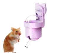 Hamster Water Bottle, No-Drip Small Pet Cage, 2.48x3.07in Dispensing Bottles, Cage Drinker Guinea Pigs, Chinchillas Bunnies Hedgehogs for Leak-Proof, Easy to Use