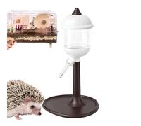 Hamster Water Bottle - Non-Drip Silent Siphon, Small Animal Waterer with Glow-Level Indicator, Night-Safe Ferret & Hedgehog Dispenser, Leak-Proof Feeder, Cage Accessory | for Mice