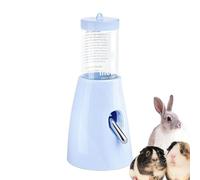 Hamster Water Bottle, Small Pet Drinker with Stand, 6,69 x 3,15 x 3,15 pulgadas 80 ml Leak Resistant Hydration Container, Open Bottom Dispenser for Gerbil Hedgehog Bunny Habitat Setup