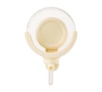 Hamster Water Dispenser - ABS PP Glass 9.5x13.6cm 150ml | Magnetic No-Drip Drinking Bottle | Small Animal Water Container For Hamster Gerbil Chinchilla Bunny Ferret Hedgehog Cage and Tank Use