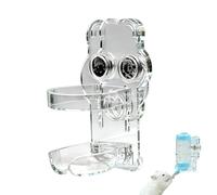 Hamster Water Holder, Adjustable Bottle Stand, Drop Resistant Water Dispenser 3 Inch, for Hamster Ferret Squirrel Mouse Bunny Bird Cage Pets Use, Pet Hydration Tool, Stable Cage Support