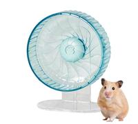 Hamster Wheel - Adjustable Height Silent Rotary Habitat Accessory | Exercise Wheel For Hamster, Gerbil, Mice, Mouse, Sugar Glider, Hedgehog, Ferret, Bunny & Small Pet Enrichment & Play