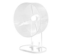 Hamster Wheel, Silent Acrylic Exercise Spinner, Pet Fitness Accessory, Smooth Running Design for Small Animals, Sturdy Workout Wheel for Dwarf and Syrian Hamsters