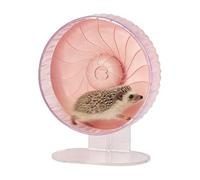 Hamster Wheel Silent - Adjustable Height Rotary Running Accessories | Hamster Exercise Wheels,for Gerbil Mice Enrichment Mouse Sugar Glider Hedgehog Ferret Bunny Pet Animal