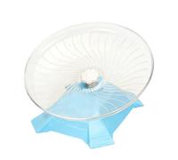 Hamster Wheel - Small Animal Exercise Wheel | 24x24x14cm PP Silent Wheels with Compact Build, 300g Lightweight Toy with Stable Design, Pet Training Accessory for Chinchilla Gerbil Hedgehog