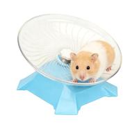 Hamster Wheel - Small Pet Activity Toy for Daily Movement | Smooth Flexible Spinner with Silent Rotation Design, Compact Cage Fitness Accessory for Gerbil Hedgehog Reptile Habitat