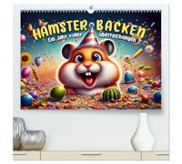 Hamsterbacken: Ein Jahr voller Überraschungen (hochwertiger Premium Wandkalender 2026 DIN A2 quer), Kunstdruck in Hochglanz: Ein Jahr voll Hamster-Spaß!