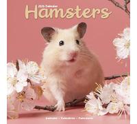 Hamsters 2025 Square Wall Calendar | Animal, Wildlife Calendar ENGLISH EDITION