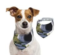 Hamster's Home - Bufanda para mascotas, bandanas para perro, para primavera y verano, de algodón suave, accesorios ajustables para cachorros, niñas pequeñas, medianas y grandes, cachorros, talla M