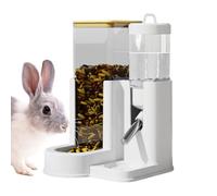 Hamsters Water Bottle, Chinchilla Feeding Bowl, 4.13x4.33x5.91in Egonomic Design, Portable & Lightweight, Automatic Pet Waterer for Small Animals, Home, Travel, Indoor, Outdoor Bunny Watering