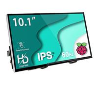 HAMTYSAN Monitor 10 Pulgadas Tactil,1024 x 600 HDMI Pantalla Tactil,Portátil IPS Touch Display para Raspberry Pi 4/3/2/Zero/B Win10/8/7 Switch/Xbox/PS4