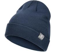 HAMUNI Beanie Mütze für Herren Damen Winter warm Beanies Unisex Classic Wintermützen Strickmütze dehnbare weiche Acryl Beanie Hat Vintage Einfarben Strickmütze, azul, Talla única