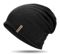 HAMUNI Gorro largo para mujer - Elástico - Suave y cómodo - De jersey - Tendencia clásica - Perfecto para primavera, otoño e invierno, Talla única