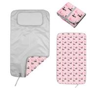 Hamur Home Cambiador Bebé Pañales Portátil Impermeable 40 X 70 Cm Reutilizable Lavable A Máquina para Niños y Niñas (Swan)