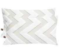 HAMUR HOME Conjunto De 2 Fundas De Cojín 30 X 50 Cm - Funda De Cojín Boho Decorativa - Funda Decorativa De Almohada para Sofá - Fundas De Almohadón Decorativas para Salón (Line Crudo)