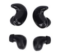 Hamwesh 2 Pares De Auriculares para Dormir, Diseño Plano, Bluetooth, Ideales para Quienes Duermen De Lado con Cancelación De Ruido Y Estuche De Carga para Conductos Auditivos Pequeñ (Black)