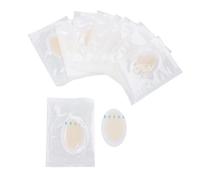 Hamwesh 20 Tiritas de Gel para Ampollas de 37 X 55 Mm, Vendaje Autoadhesivo para Recuperación de Alivio de Ampollas en el Talón para Almohadillas de Gel Unisex