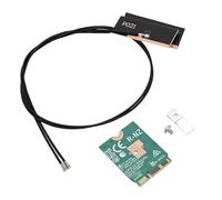 Hamwesh Adaptador WiFi 6E, Chip MT7920 de 22 NM 1800 Mbps de Doble Banda 2,4 GHz 5 GHz con BT5.2 MU-MIMO, Interfaz M. 2230 A/E para Computadora Portátil 10 11 OpenWrt