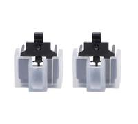 Hamwesh Aguja para Tocadiscos, Punta Cónica de 0,6 Mil, de Fibra de Carbono con Fácil Instalación para Modelos AT LP2D PL50 PL300 (2PCS)