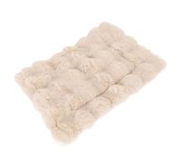 Hamwesh Almohadilla para Jaula para Perros, Felpa de Burbujas Ultra Suave, Lavable, 5 Tamaños, Tapete de Cama para Perros Engrosado, Cama para Perrera para Mascotas con Lavable a Máquina para,