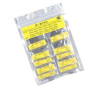 Hamwesh Arandelas de Sellado de Goma con Junta Tórica de Alta Elasticidad para Cubierta Trasera de Reloj, Excelente Pieza de Repuesto para Casi Todo Tipo de Relojes para Relojeros Material: Caucho