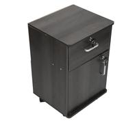 Hamwesh Archivador Móvil con Ruedas y Cerraduras, Archivador Vertical Debajo del Escritorio para Tamaño Carta A4 y Carpetas Colgantes, Carrito de Almacenamiento con Soporte para Impresora Rodante