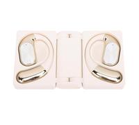 Hamwesh Auriculares de Traducción AI, 133 Idiomas en Tiempo Real, Traductor Instantáneo con Aplicación, Auriculares Abiertos 3 en 1 para Viajes de Negocios (White)