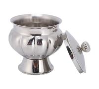 Hamwesh Azucarero de Acero Inoxidable 304 con Tapa - Tarro Hermético con Soporte para Cubitos de Azúcar de 400 Ml para café, té, Dulces, Cocina, Almacenamiento en el Hogar, Elegante y Versátil