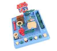 Hamwesh Balls Race Track Toy, Marble Run Track Game con Diseño de Laberinto Interactivo para Niños Desarrollo de Habilidades Motoras Finas Toy Educativo para Niños y Niñas