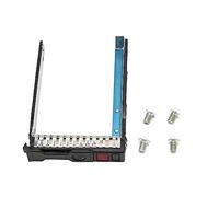 Hamwesh Bandeja de Disco Duro, Caddio de Disco Duro SAS Universal SAS con Fijación de Tornillo para DL385 DL380 G10 NVME 2.5in SFF HDD Soporte Hot Swap Compatible