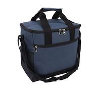 Hamwesh Bolsa Refrigeradora Suave, Refrigerador para Acampar con Aislamiento Plegable a Prueba de Fugas de 15 litros, Bolsa Refrigeradora Portátil con Correa Ajustable para el Hombro para Acampar,