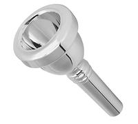 Hamwesh Boquilla de Trompa, Copa Profunda de Cobre para Trombón Tenor, Accesorio Estándar de 1/2 Pulgada de Diámetro con Resistencia Al Desgaste, Resistencia a la Corrosión para Jugadores (SILVER)