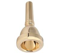 Hamwesh Boquilla de Trompa, Copa Profunda de Cobre para Trombón Tenor, Accesorio Estándar de 1/2 Pulgada de Diámetro con Resistencia Al Desgaste, Resistencia a la Corrosión para Jugadores (GOLD)