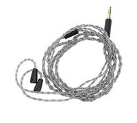 Hamwesh Cable de Repuesto para Auriculares, Conector Estéreo de 1,2 M y 3,5 Mm, Cable de Sonido sin Pérdidas con Núcleo de Alambre de Cobre Chapado en Plata, Prevención de Enredos con Reducción de