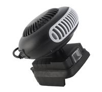 Hamwesh Calentador de Espacio Portátil, 170 W, 2 Ajustes de Temperatura, Calentador con Batería de 18 V, de Espacio Pequeño con Puertos USB para Talleres, Oficinas Al Aire Libre