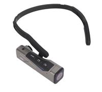 Hamwesh Cámara de Video Montada en la Cabeza, Videocámara 4K 20MP Autococusidad Anti Shake WiFi Control 2axis Estabilizador de Cardán con Control Remoto para Transmisión en Vivo de Vlogging Deportivo