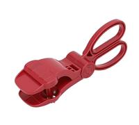 Hamwesh Cherry Pitter, Herramienta para Quitar Huesos de Cereza de Doble Apertura con Material ABS de Primera Calidad y Diseño Compacto para Uso Doméstico en Pastelería de Cocina (rojo)