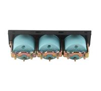 Hamwesh Conjunto de 2 Pulgadas de Medidor de 52 Mm, Kit de Medidor de Tablero de Automóvil Universal con de Voltios de Temperatura de Agua a Presión de Aceite para Camiones de Botes de Vehículos de