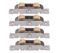 Hamwesh Conjunto de Rodillos para Puerta Corredera, Rodamientos de Bolas de Cobre de Acero Inoxidable, Resistencia a la Erosión, Reemplazo de Rodillos para Puerta con Pantalla Corrediza a Prueba de