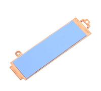 Hamwesh Cubierta del Disipador de Calor M.2 2280, Protector Térmico Térmico SSD de Aleación de Aluminio, Cubierta del Disipador de Calor de Repuesto NVMe M.2 con Soporte y Tornillos para M15 R5 R6